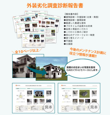 外壁劣化診断報告関連